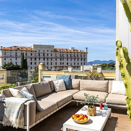 Le Boreal Penthouse Avec Terrasse Et Vue Panoramique Spectaculaire Sur La Apartment Cannes